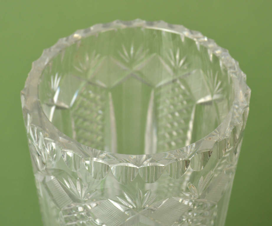 Crystal vase