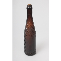 Glass beer bottle 