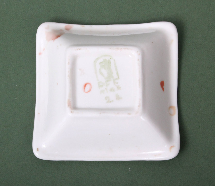 Porcelain ashtray