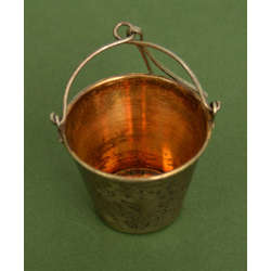 Серебряная сеточка для чая с гравировкой