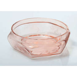 Glass candy bowl without lid