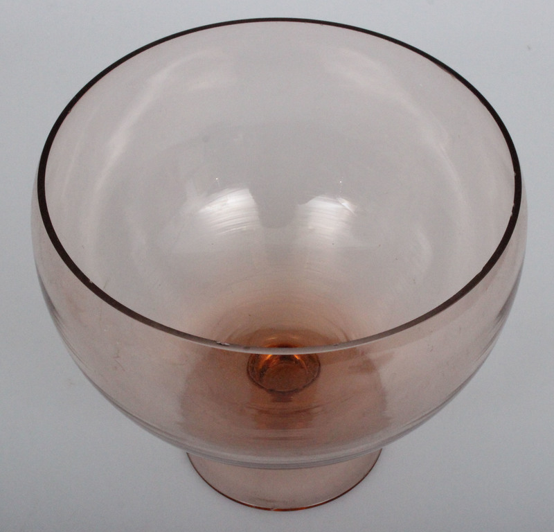 Glass punch set - bowl, glasses and ladle