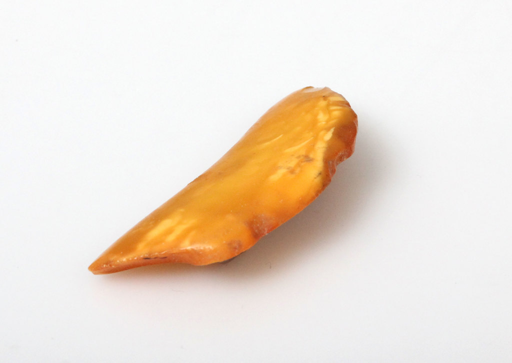 Amber brooch