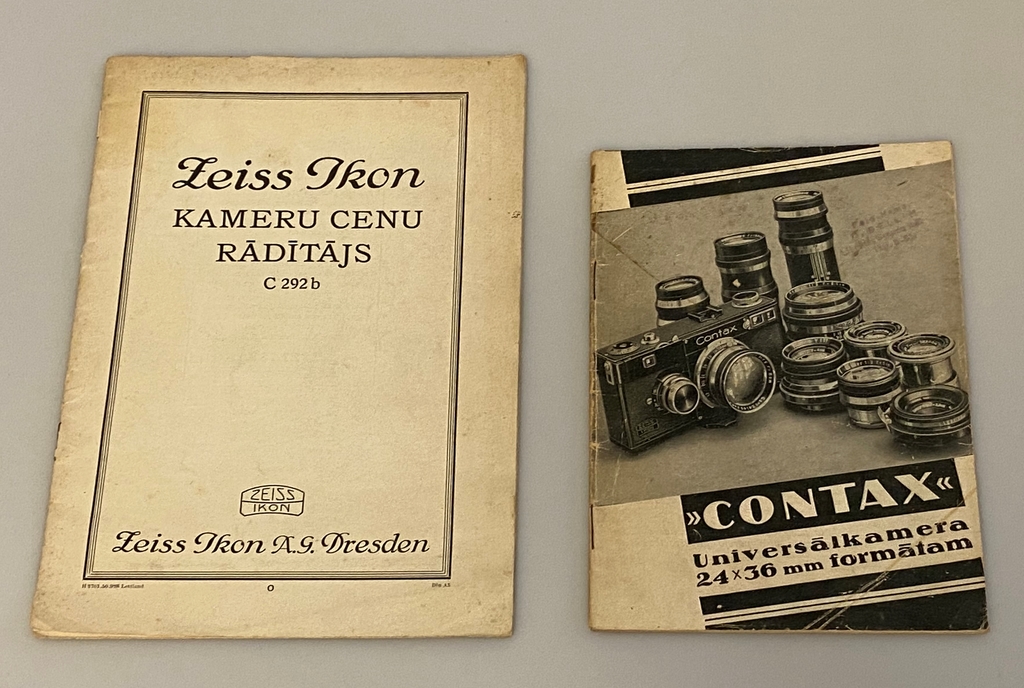 Two catalogues 