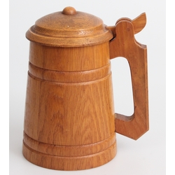 Wooden beer cup