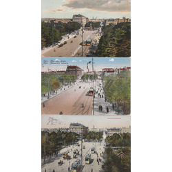 3 postcards - 