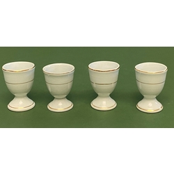 Jessen porcelain egg dishes set (4 pcs)