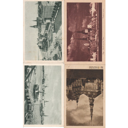 4 postcards