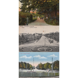 3 postcards - Liepāja