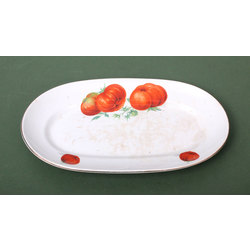 Porcelain serving plate 