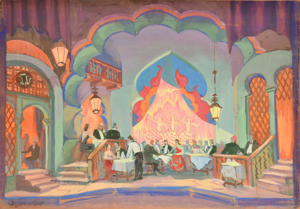 Set design for the show