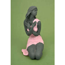 Plaster figure 