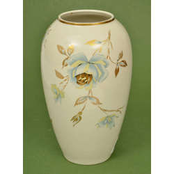 Vase with floral decoration