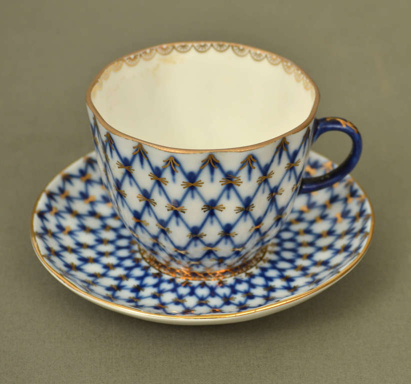 Porcelain coffee service for 6 persons