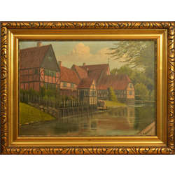 Landscape with a house