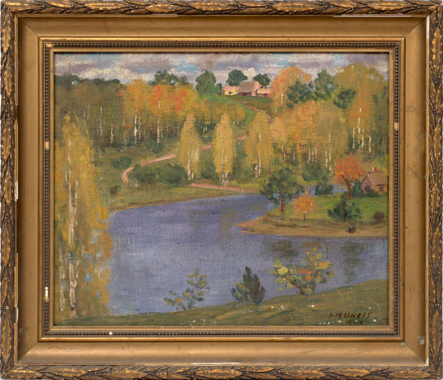 Landscape with a lake