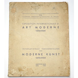  Exposition internationale d'art moderne catalogue