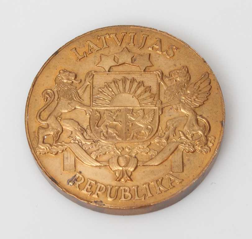 Table medal   ''Latvijas Republika''