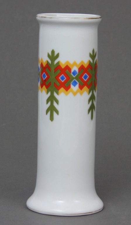 Kuznetsov porcelain vase with painting
