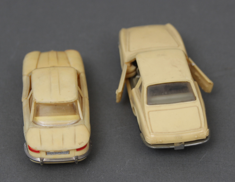 Two model cars