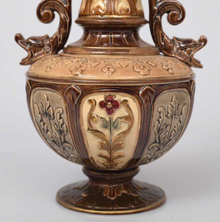 German vase from majolica