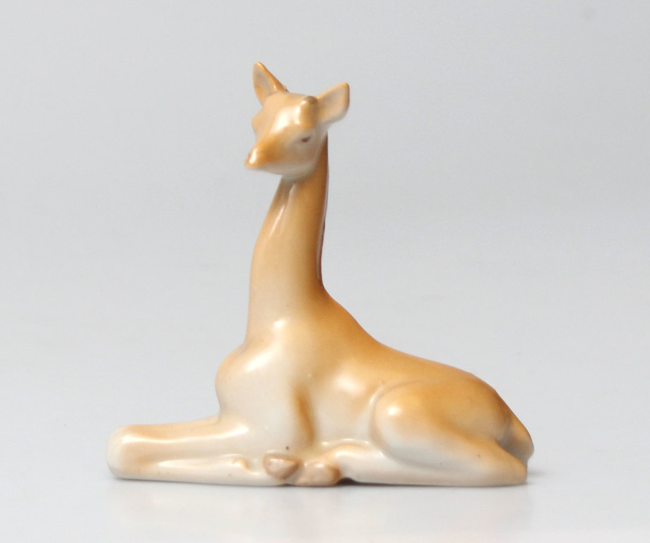RPF porcelāna žirafes figūra