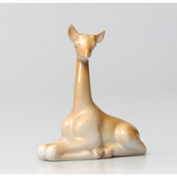 RPF porcelāna žirafes figūra
