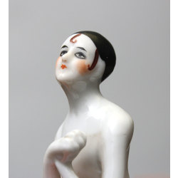 Porcelain female figure/doll