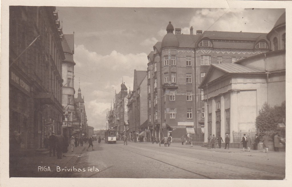 Riga. Brivības Street.