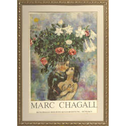 Афиша выставки Марка Шагала