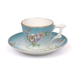 Kuznetsov porcelain cup with saucer