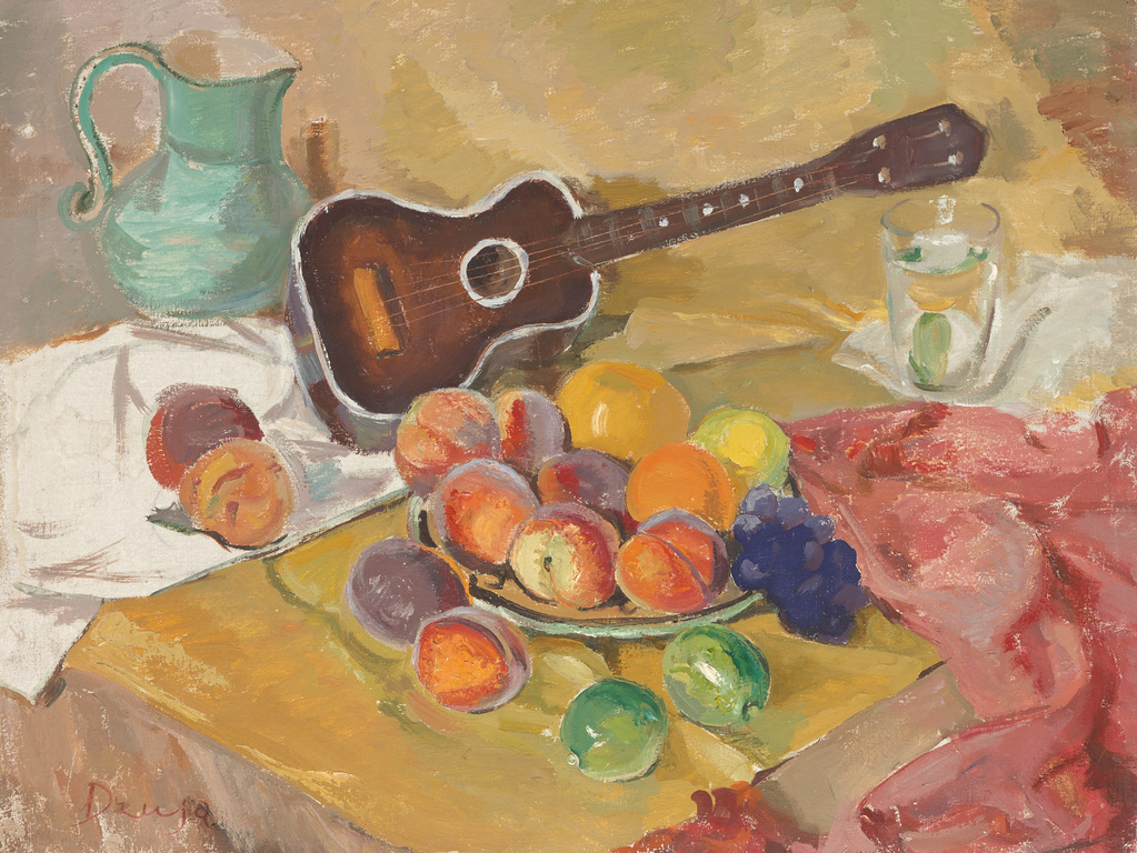 Still life with guitar