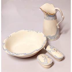 Faience wash set