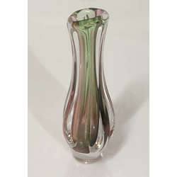 Tricolor glass pitcher