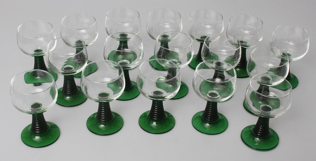 Glass glasses (17 pcs) ''Romer''
