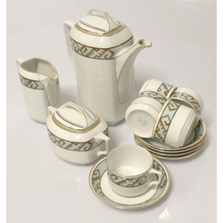 Kuznetsov porcelain service for 5 persons
