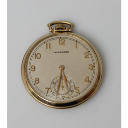 Gold pocket watch 