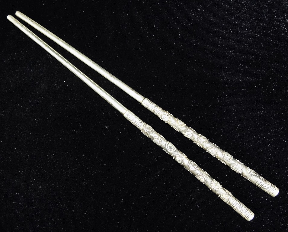 Silver chopsticks