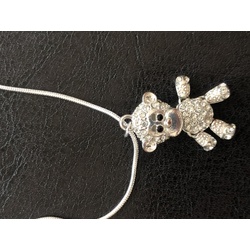 Pendant Bear in a silver chain