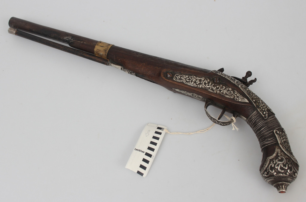 Musket with accessories