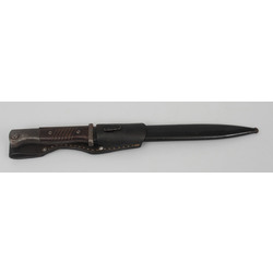 Dagger with a leather case
