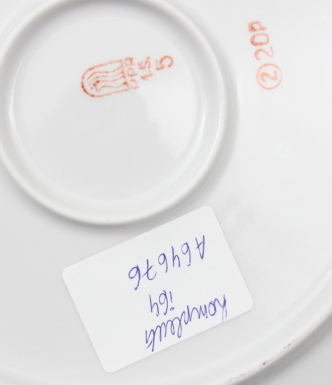 Porcelāna servējamo trauku komplekts (1+6 gab)