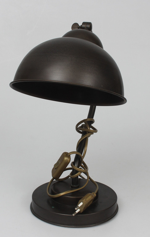 Brass Art Nouveau table lamp