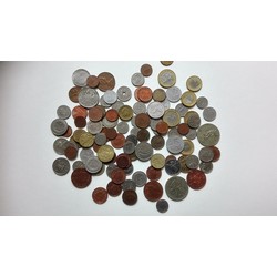 Dažādu valstu monētas, 400 g.