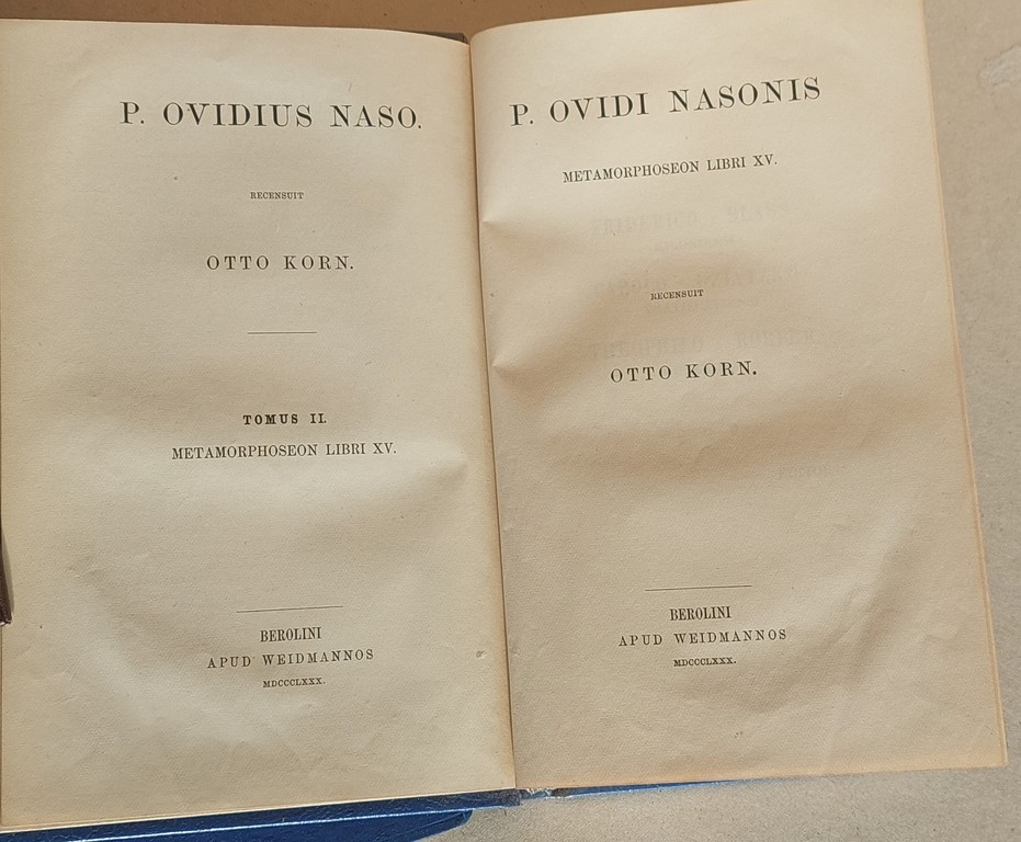 P. Ovidi Nason's Metamorphoseon book XV