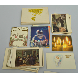 A set of greeting and holiday cards