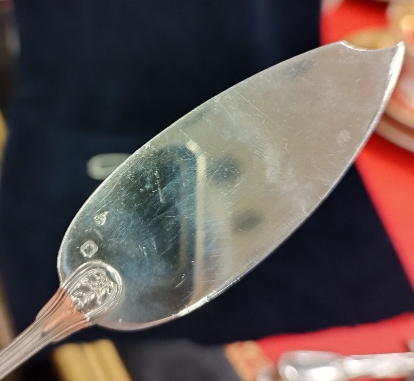 Silver cutlery in original packaging