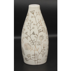 Porcelain vase with gilding
