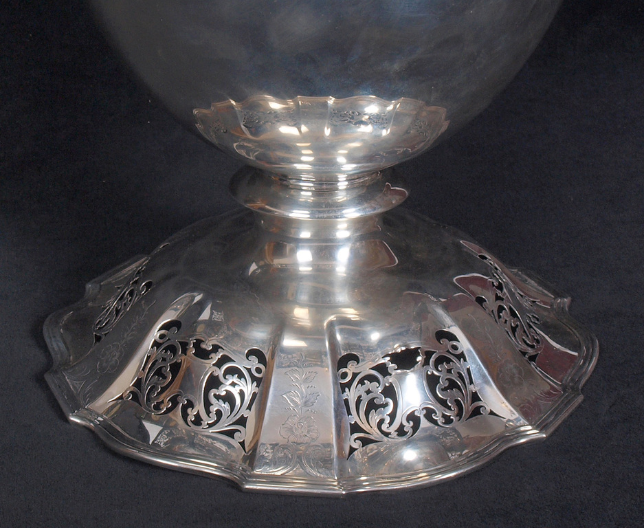 Silver vase