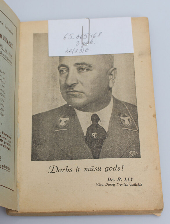 1944. gada grāmata strādājošiem, 1941. Lauksaimnieks, žurnāls Adler 1942